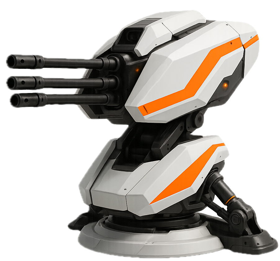 Forge Cybersecurity Defense Turret